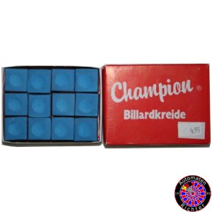 Billardkreide Champion - blau